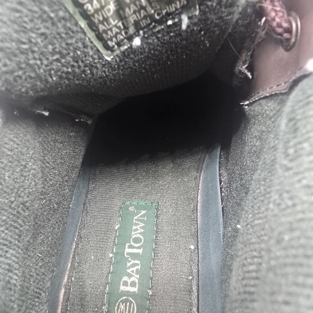 Rugged Brown Leather‎ Hiking Boots